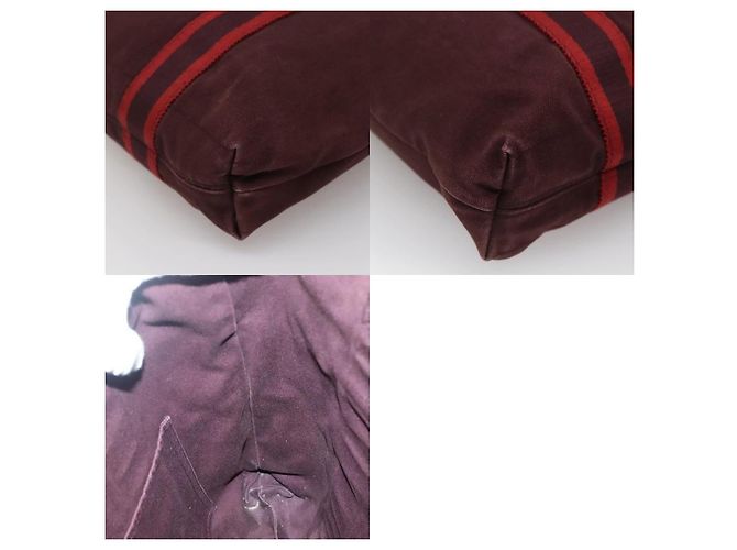 Borsa a mano Fourre Tout Cabas Hermès Rosso - vista 6
