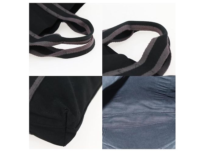 Hermès Fourre Tout Cabas Tasche Schwarz - Ansicht 4