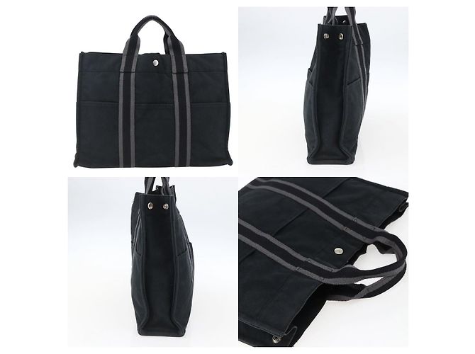 Borsa Fourre Tout MM di Hermès Nero - vista 3