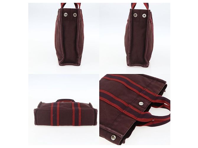 Borsa Hermès Fourre Tout PM Rosso - vista 3