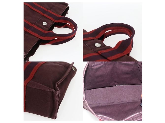 Borsa Hermès Fourre Tout PM Rosso - vista 4