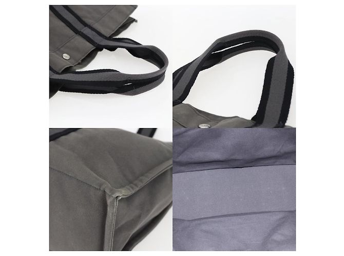 Borsa Hermès Fourre Tout GM Grigio - vista 4