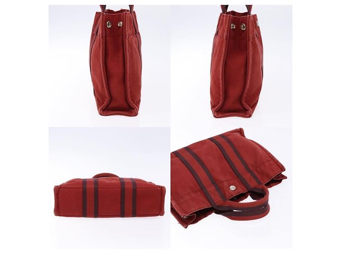 Hermès Fourre Tout PM Tote Bag Rot - Ansicht 3