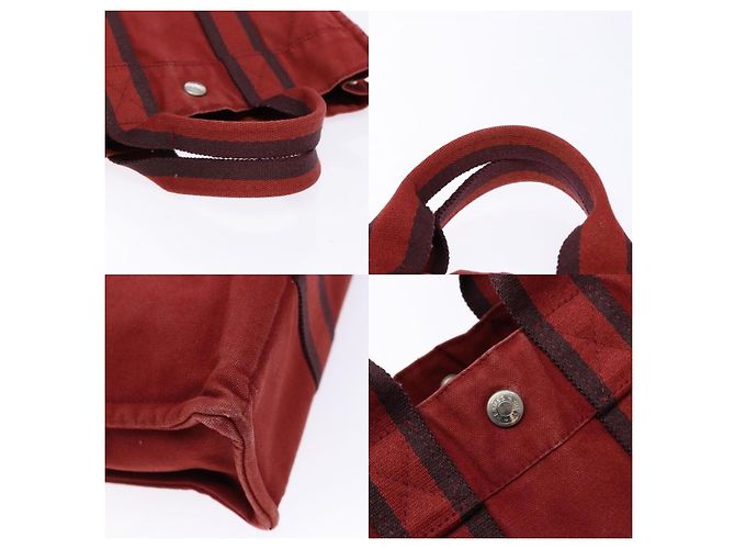 Hermès Fourre Tout PM Tote Bag Rot - Ansicht 4