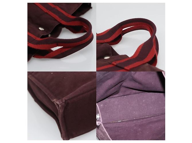Borsa Fourre Tout MM di Hermès Rosso - vista 4