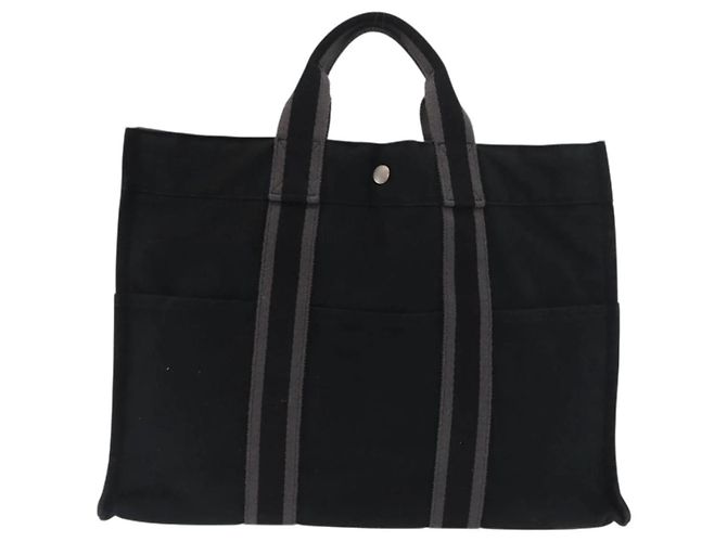 Borsa Fourre Tout MM di Hermès Nero - vista 2