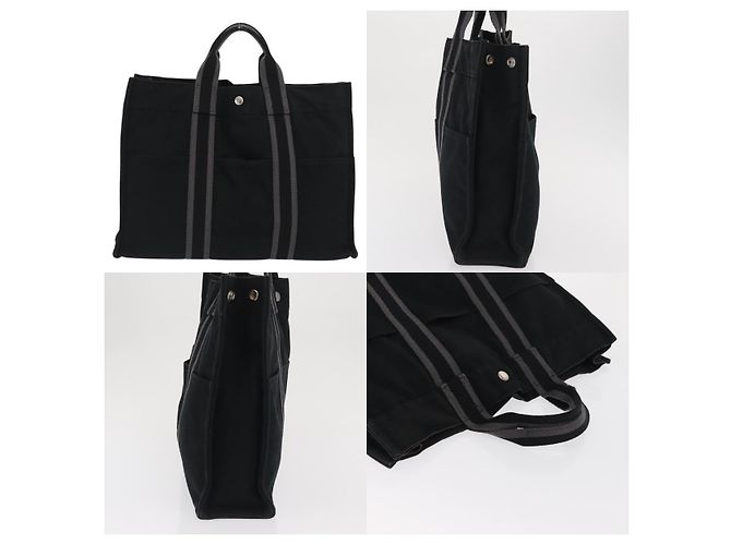Borsa Fourre Tout MM di Hermès Nero - vista 3