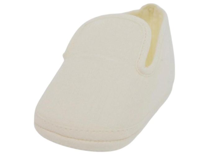 Sandali Hermès Birkin bianchi in cotone Bianco - vista 2