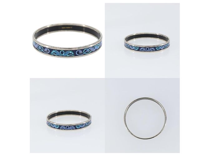 Pulsera Emaille PM Hermès Azul - vista 3