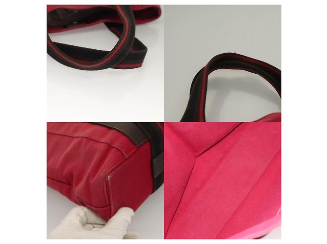 Hermès Troca Horizontal PM Handtasche Rot - Ansicht 4