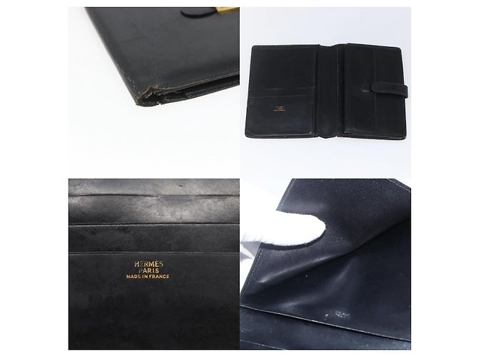 Cartera Saumur Diane de Hermès Negro - vista 4