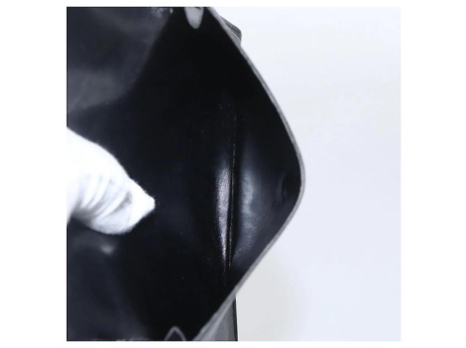 Cartera Saumur Diane de Hermès Negro - vista 7