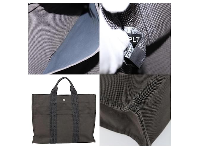 Borsa Her Line MM di Hermès Grigio - vista 5