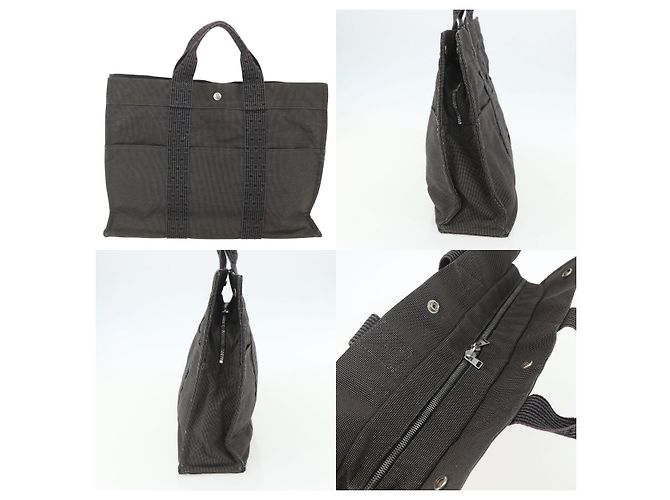 Bolsa Hermès Her Line MM Cinza - vista 3