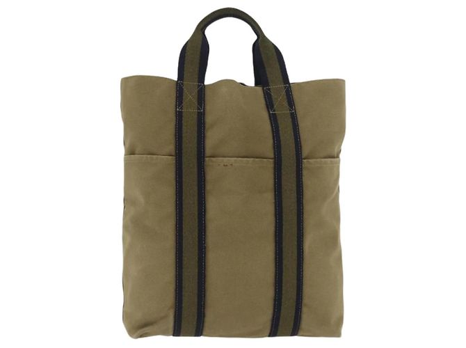 Bolso de Mano Fourre Tout Cabas Hermès Verde - vista 2