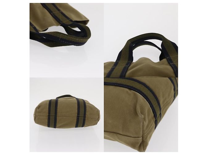 Bolso de Mano Fourre Tout Cabas Hermès Verde - vista 4