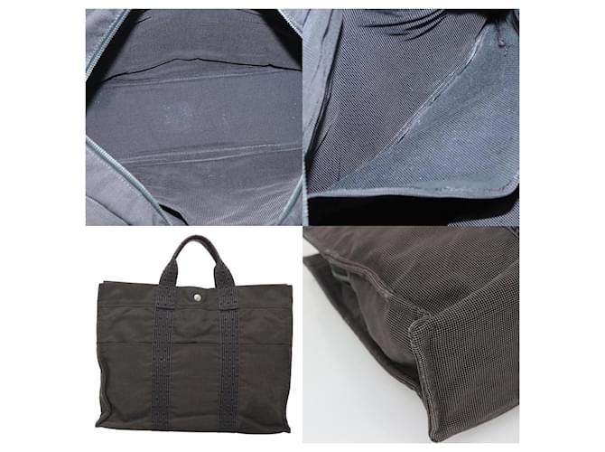 Borsa Hermès Her Line MM Grigio - vista 5