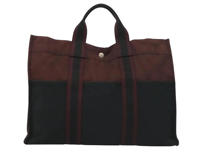 Borsa Fourre Tout MM di Hermès Blu - vista 2