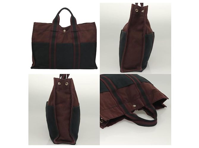 Borsa Fourre Tout MM di Hermès Blu - vista 3