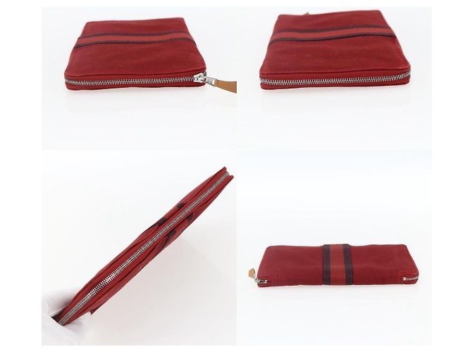 Hermès Cartera Larga GM Perth Hermes Roja - vista 3