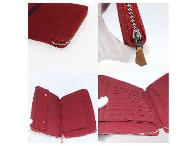 Hermès Cartera Larga GM Perth Hermes Roja - vista 4