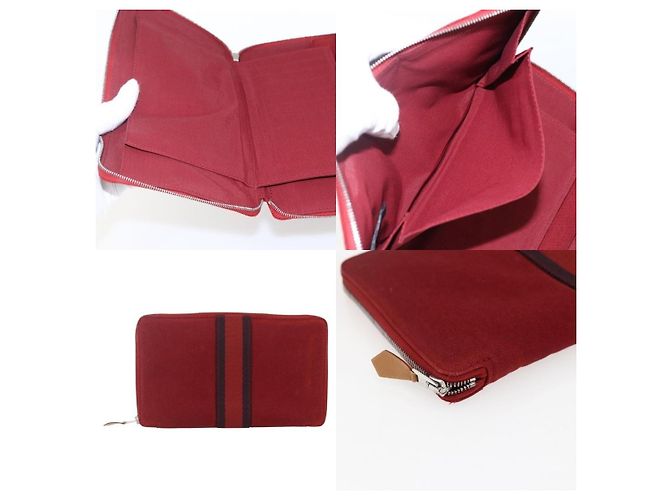 Hermès Cartera Larga GM Perth Hermes Roja - vista 5