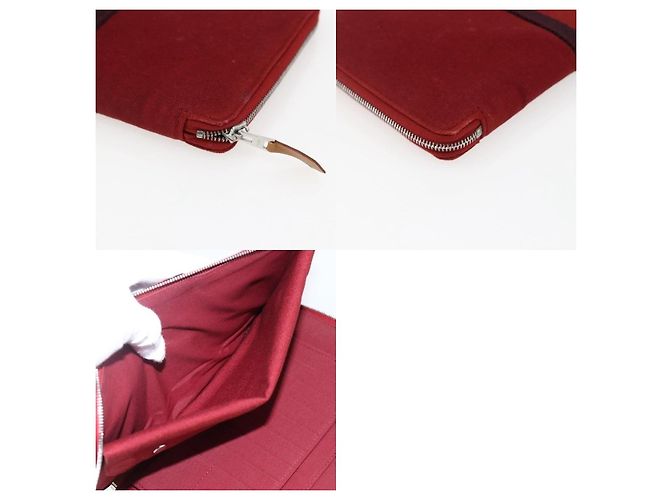Hermès Cartera Larga GM Perth Hermes Roja - vista 6