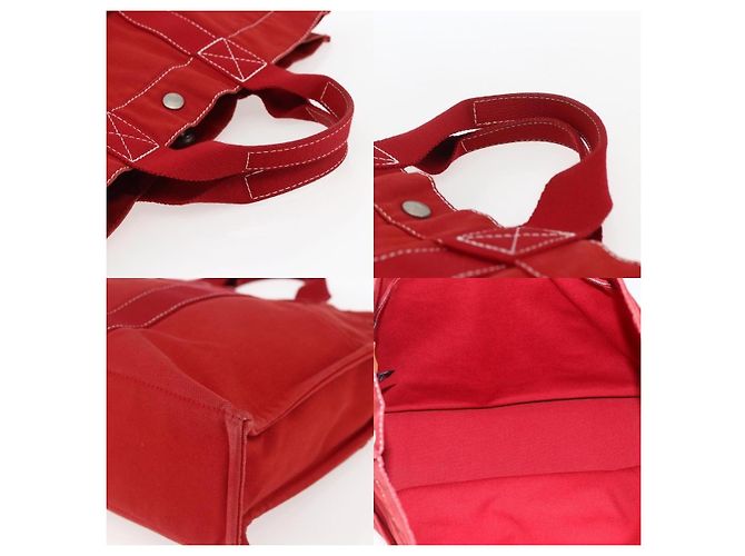 Borsa Fourre Tout MM di Hermès Rosso - vista 4