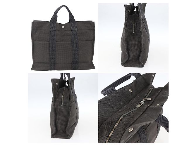 Borsa Hermès Her Line Tote MM Grigio - vista 3