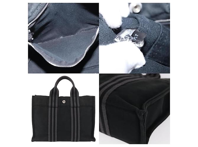 Borsa Hermès Fourre Tout PM Argento - vista 5
