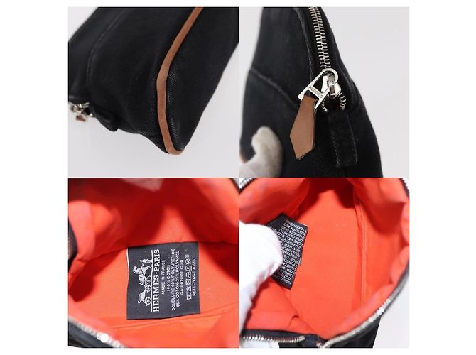 Pochette Mini Bolide Hermès Nero - vista 4