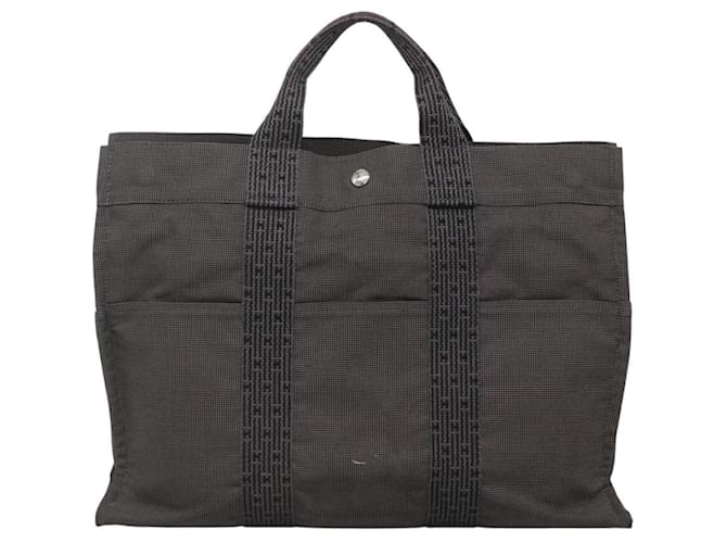 Borsa Her Line MM di Hermès Grigio - vista 2