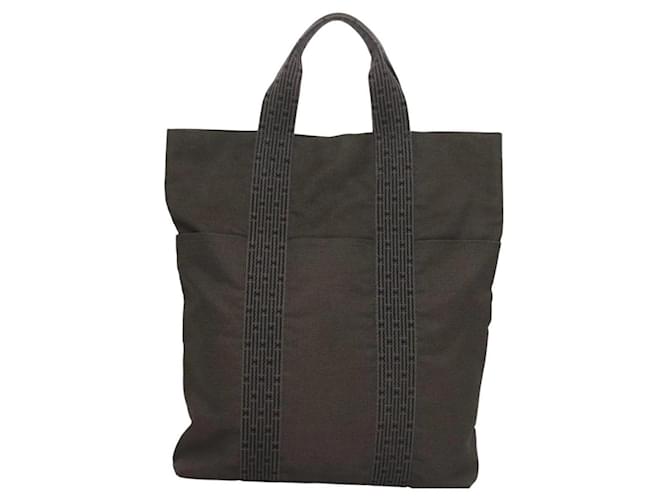 Hermès Her Line Cabas Tasche Grau - Ansicht 2