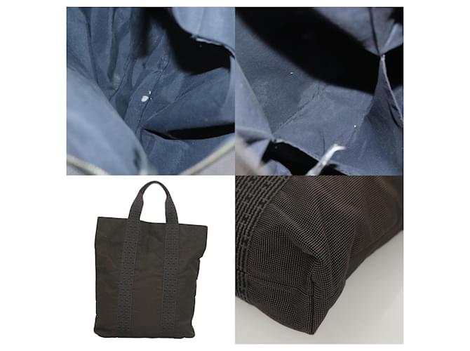 Hermès Her Line Cabas Tasche Grau - Ansicht 5