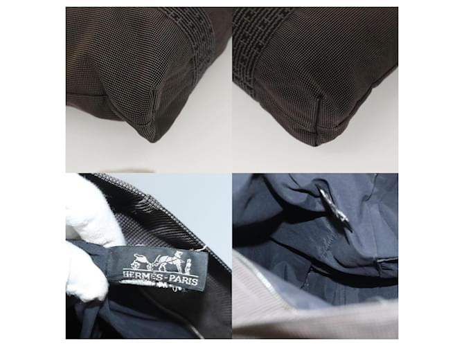 Hermès Her Line Cabas Tasche Grau - Ansicht 6