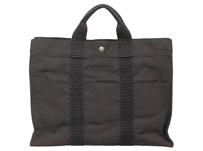 Borsa Her Line MM di Hermès Grigio - vista 2