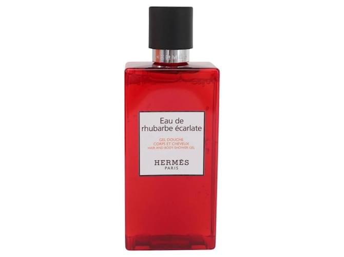 Hermès Fazzoletto Hermes Eau De Barbe Ecarlatte Beige - vista 2