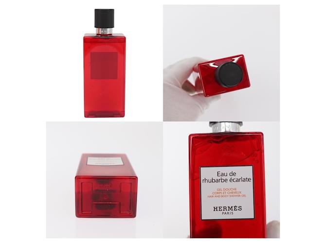 Hermès Fazzoletto Hermes Eau De Barbe Ecarlatte Beige - vista 3