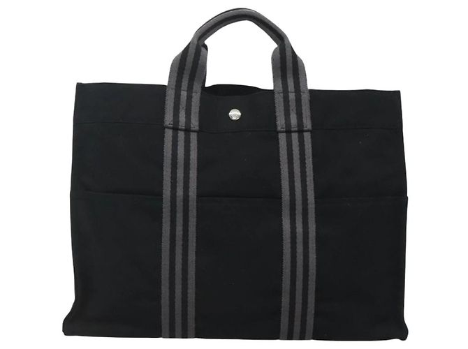 Borsa Fourre Tout MM di Hermès Nero - vista 2