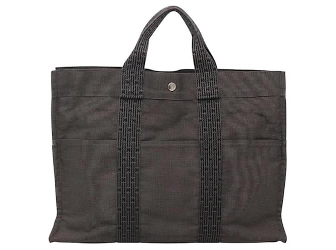 Borsa Hermès Her Line MM Grigio - vista 2