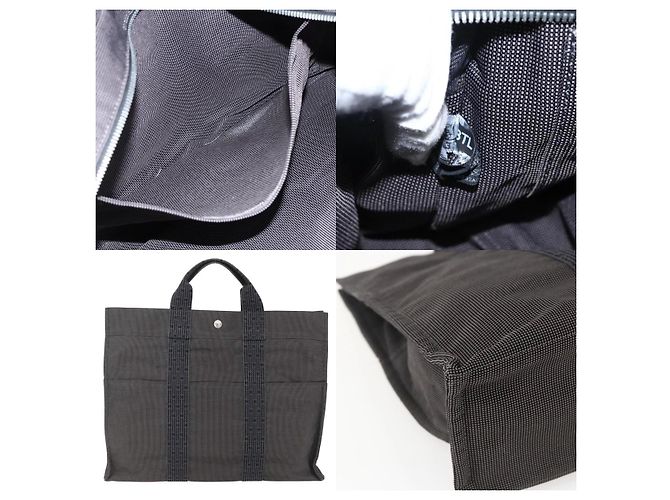 Hermès Hermes Her Line Tote MM Handbag Grey - view 5