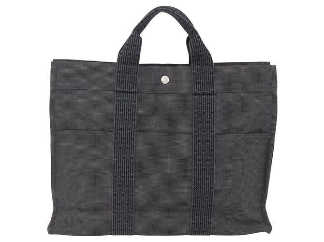 Borsa Hermès Her Line Tote MM Grigio - vista 2