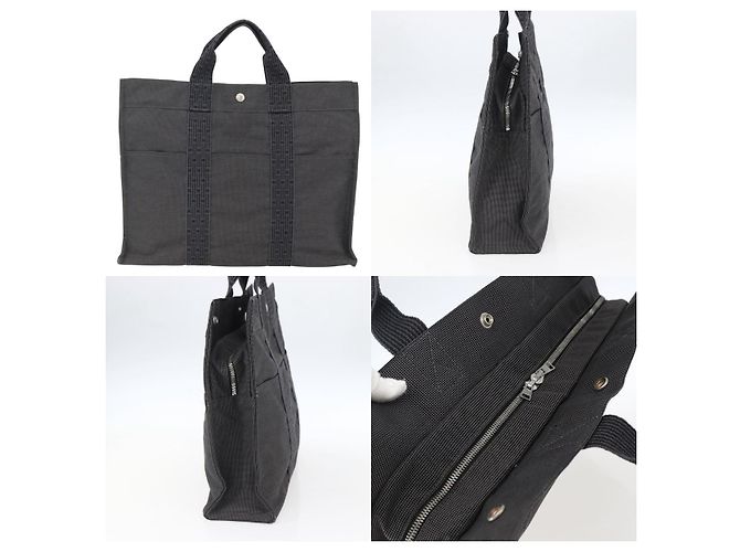 Borsa Hermès Her Line Tote MM Grigio - vista 3