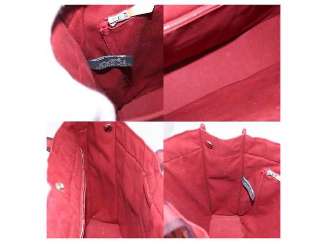 Borsa Fourre Tout MM di Hermès Rosso - vista 6