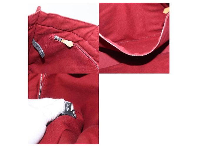 Borsa Fourre Tout MM di Hermès Rosso - vista 7