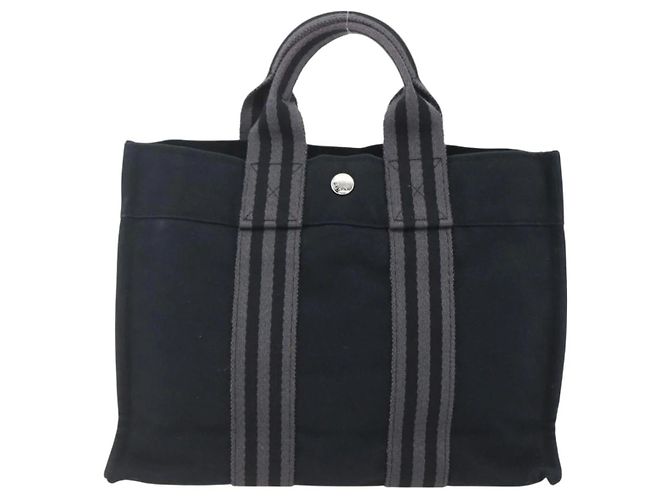 Borsa Hermès Fourre Tout PM Nero - vista 2