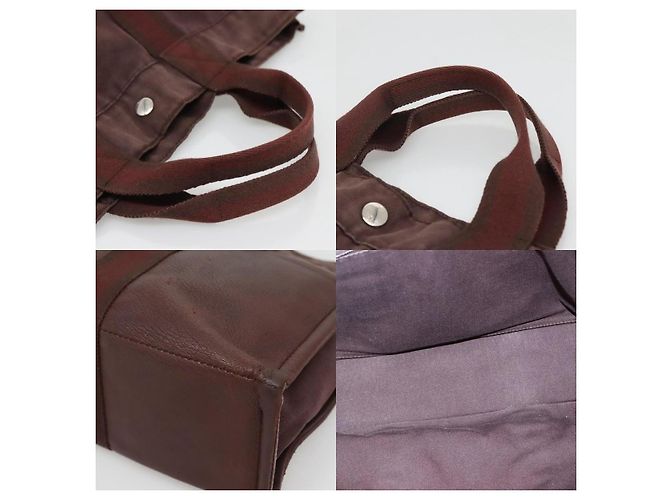 Borsa Fourre Tout MM di Hermès Marrone - vista 4