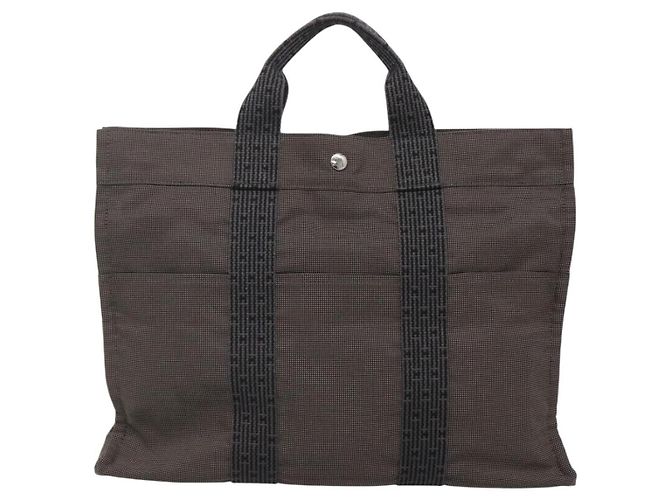 Borsa Her Line MM di Hermès Grigio - vista 2