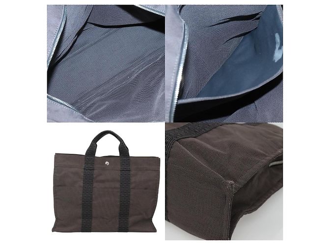 Borsa Her Line MM di Hermès Grigio - vista 5
