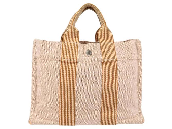 Borsa Hermès Fourre Tout PM Arancione - vista 2
